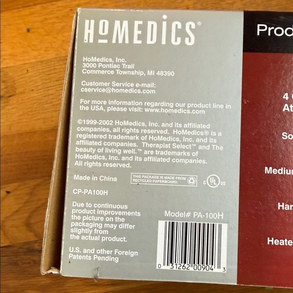 Homedics TherapistSelect Ultra Percussion Massager with Heat - Picture 2 of 3